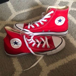 Red converse